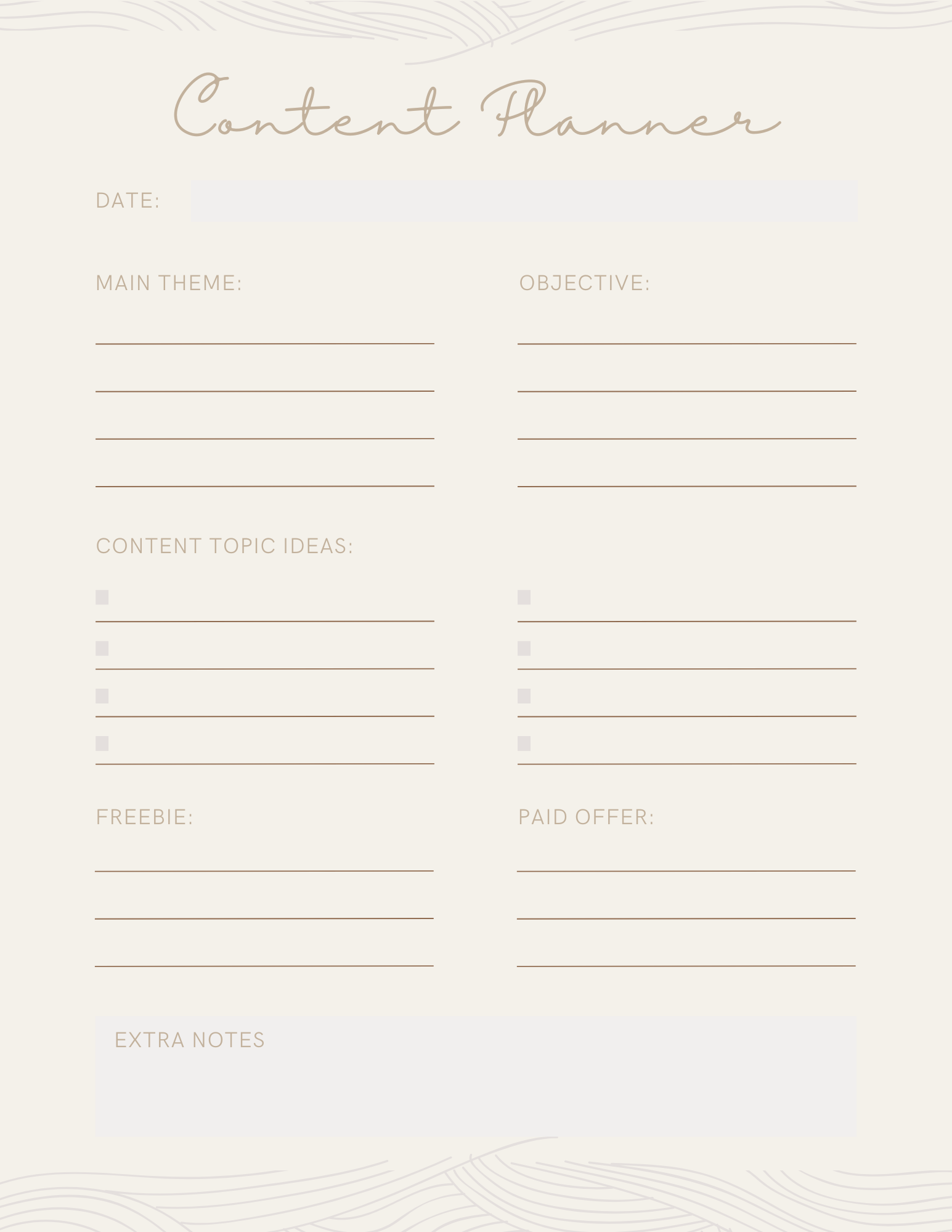 Digital planner