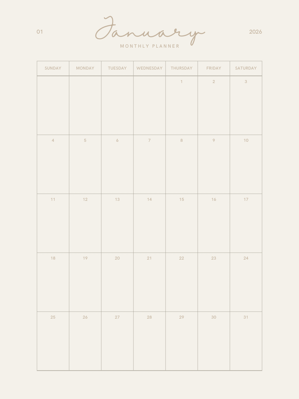 Digital planner