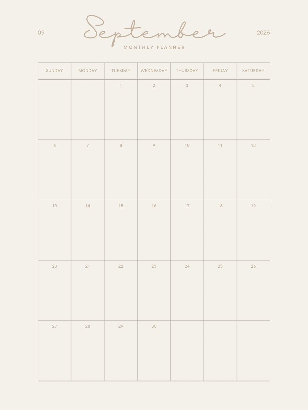 Digital planner