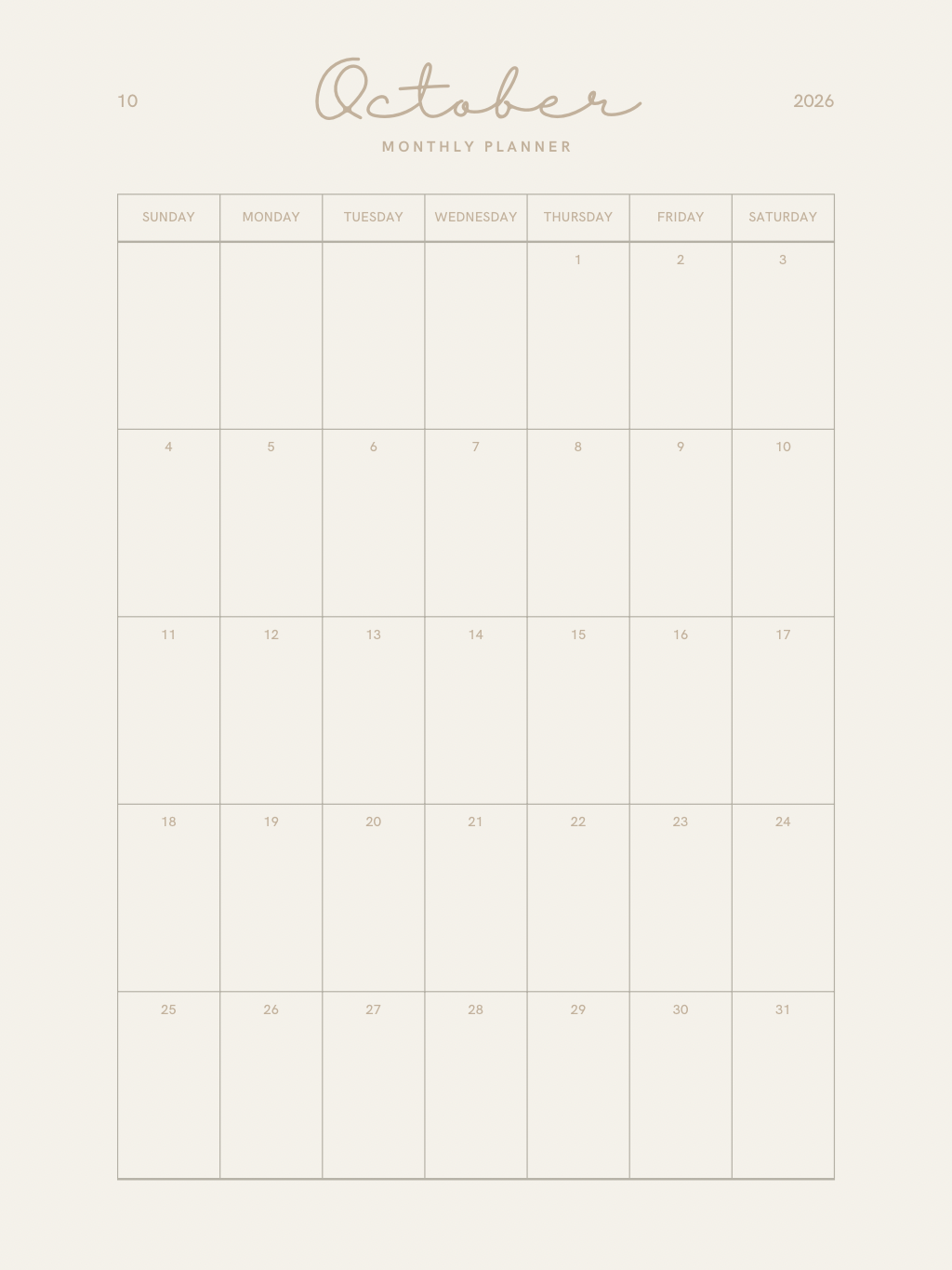 Digital planner