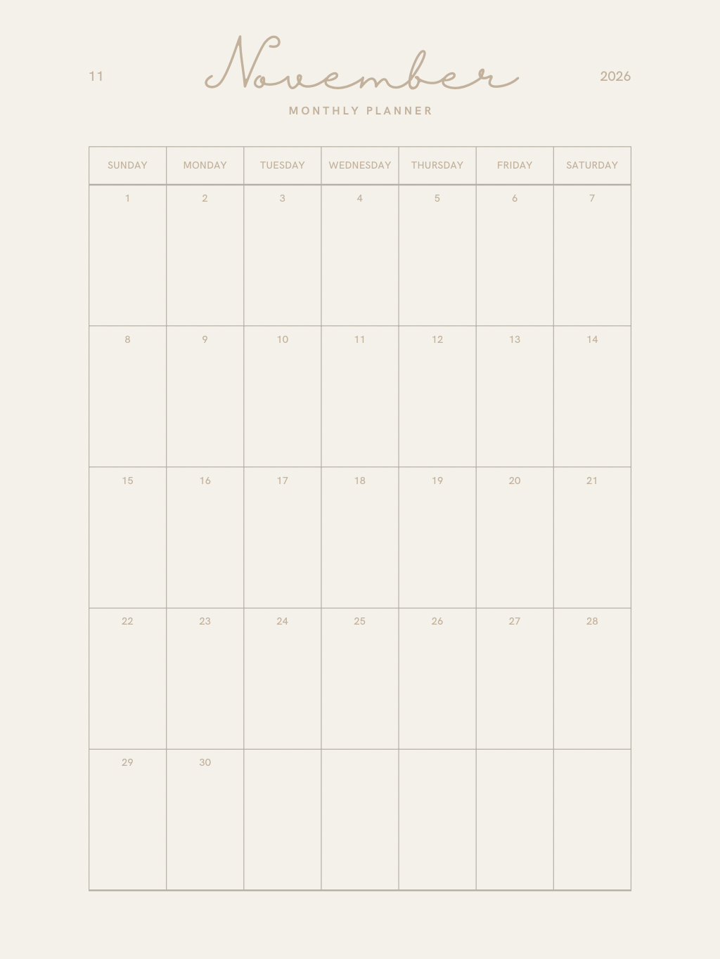 Digital planner