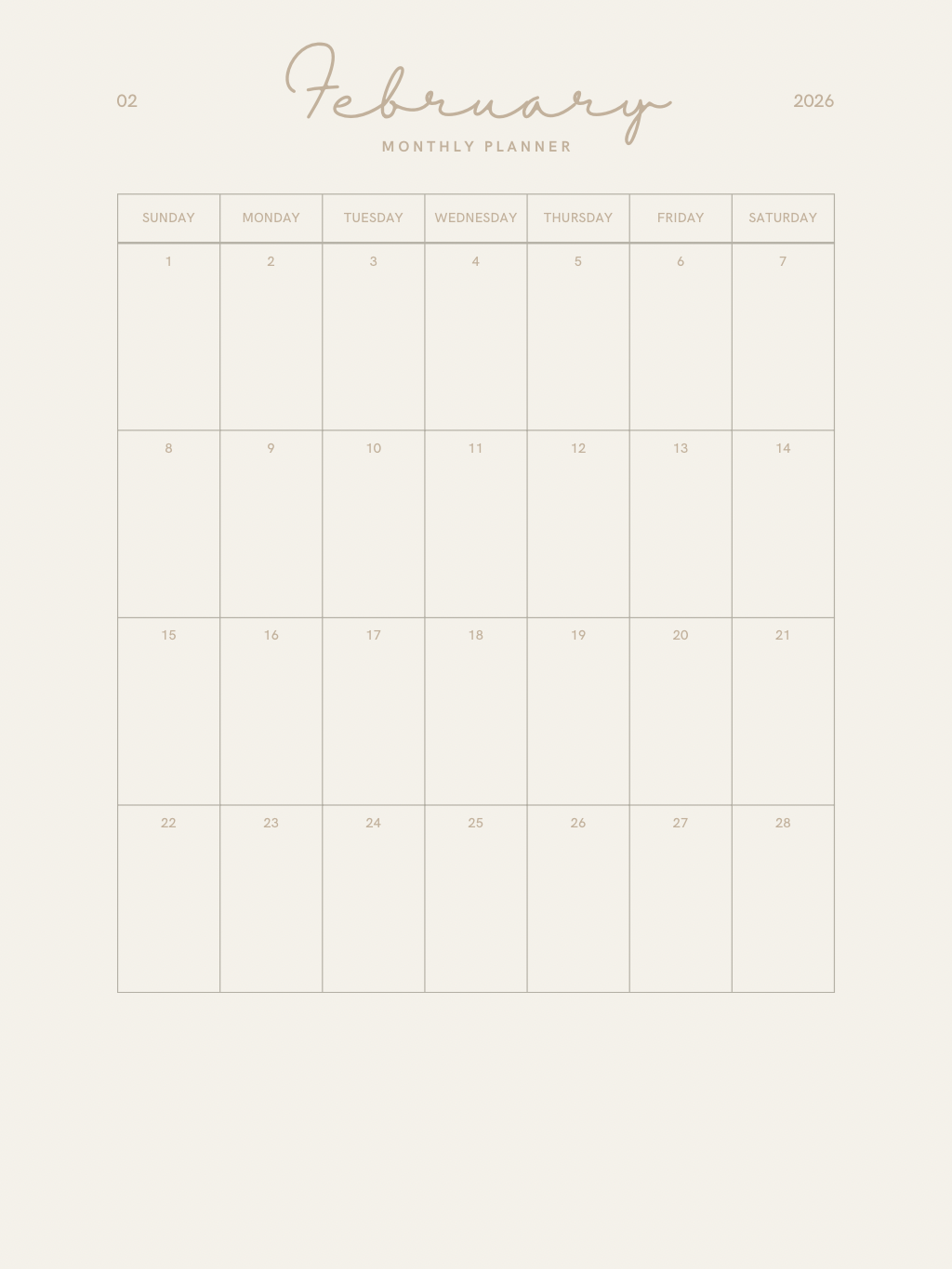 Digital planner