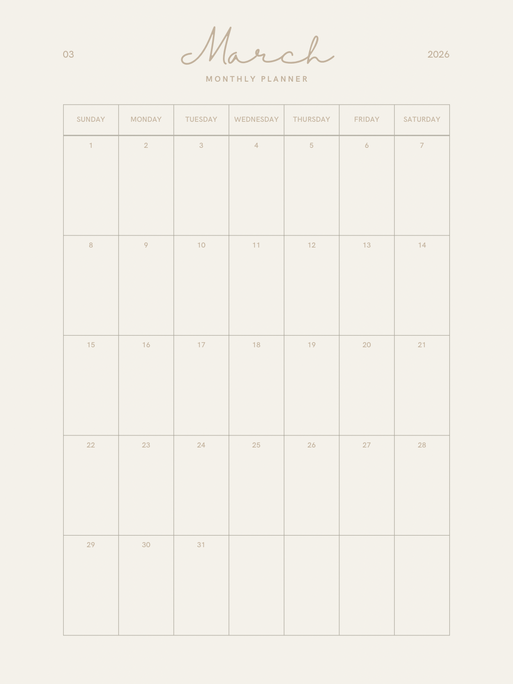 Digital planner