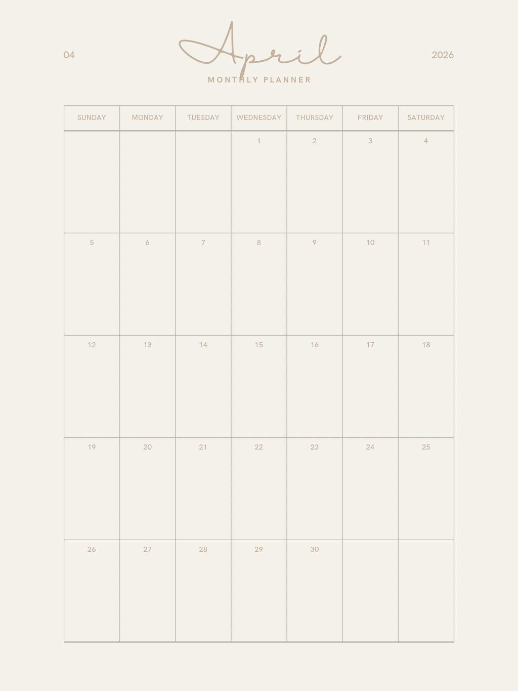 Digital planner