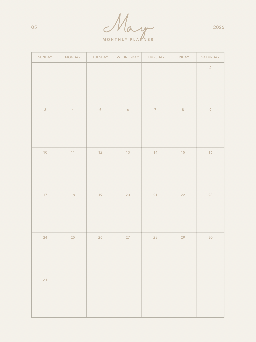 Digital planner